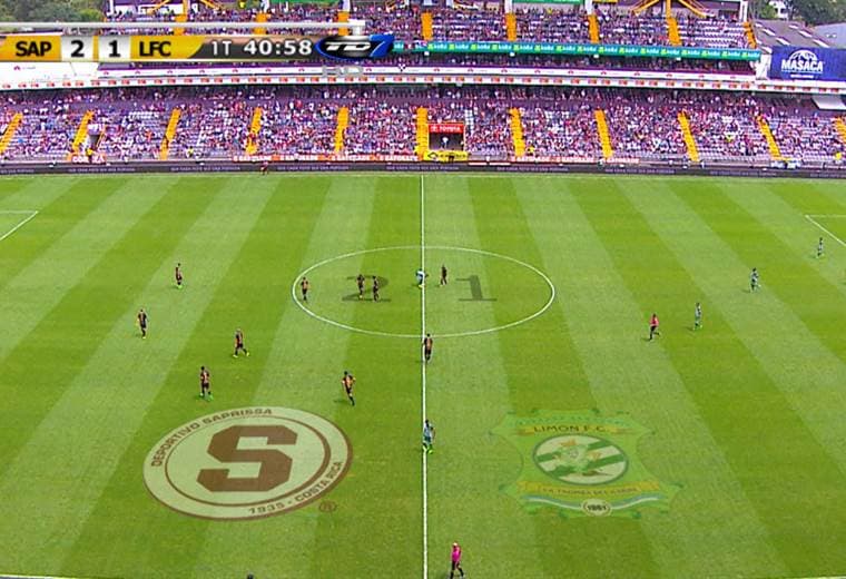 Fútbol Nacional Saprissa vs Limón 22 Octubre 2017