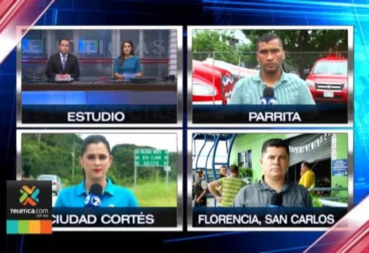 Comunidades del sur del país se preparan ante posibilidad de fuertes lluvias