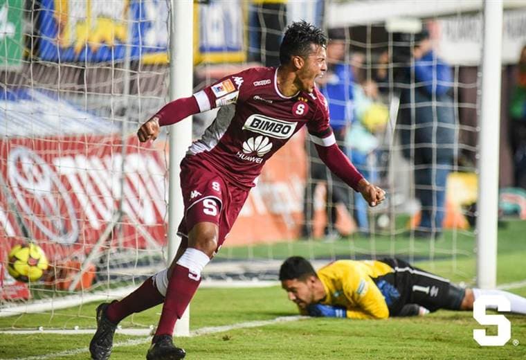 Julio Cascante, defensor del Deportivo Saprissa.