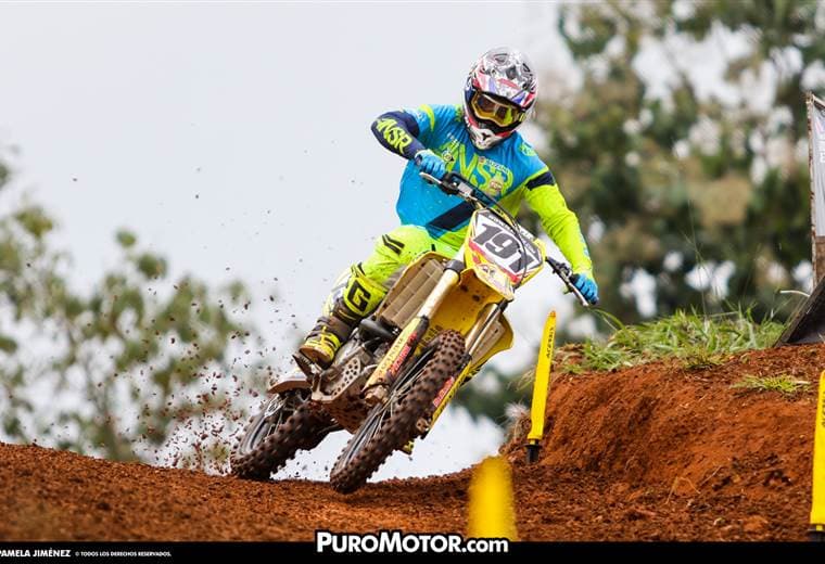 Roberto Castro se impone en el Campeonato Nacional de Motocross.|Pamela Jiménez / Puro Motor