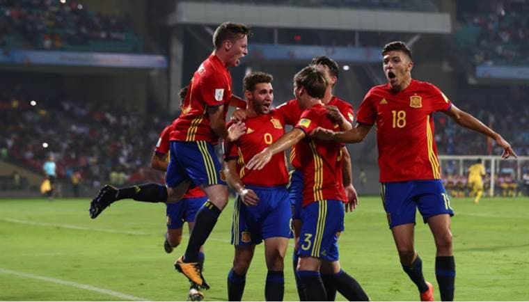 España derrotó a Mali y se clasificó a la final del Mundial Sub-17.