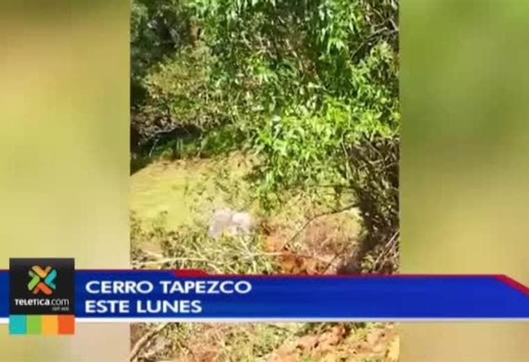 Alertan sobre movimiento violento de material en cerro Tapezco