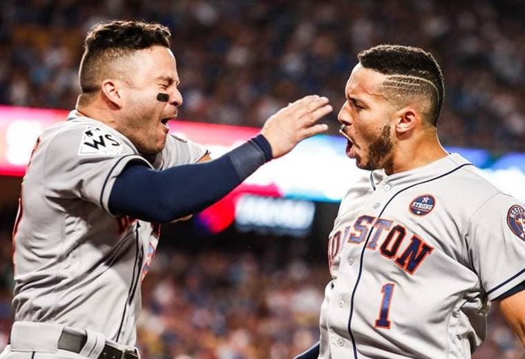 Astros de Houston empataron la Serie Mundial ante los Dodgers.
