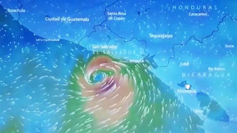 El Salvador declara alerta por cercanía de tormenta tropical Selma