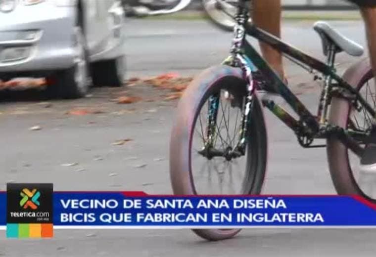 Vecino de Santa Ana diseña bicis que fabrican en Inglaterra