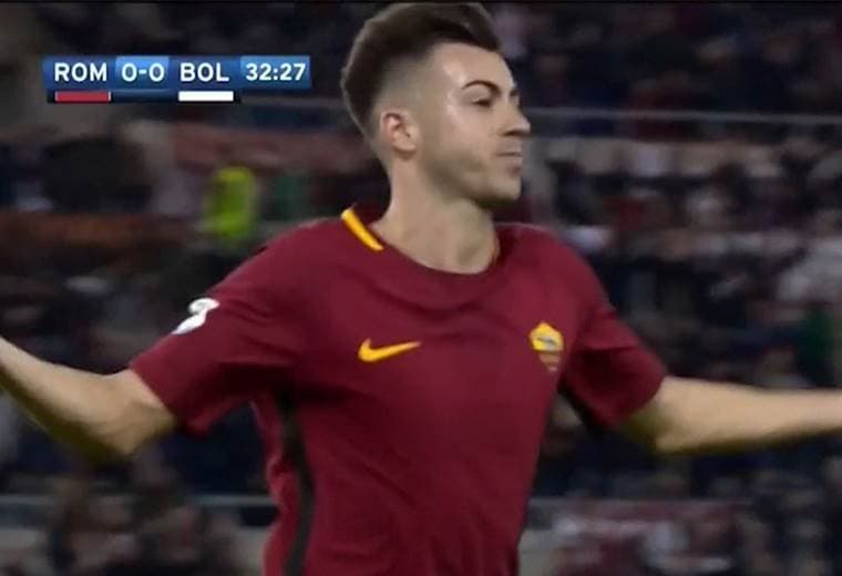 Stephan El Shaarawy jugador de la Roma