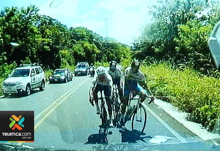 Organización de carrera ciclística culpa a conductor de atropellar a ciclistas en Guanacaste