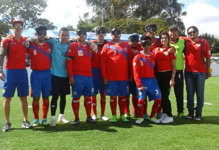 Costa Rica se corona campeón centroamericano del fútbol para ciegos.|CON