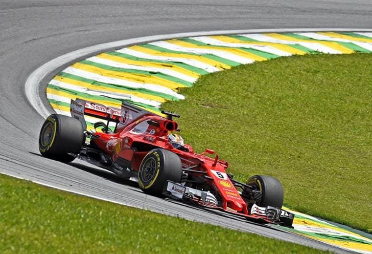 Sebastian Vettel, escudería Ferrari.|Scuderia Ferrarien Facebook