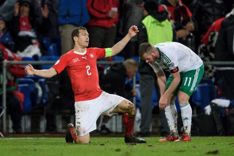 Suiza venció a Irlanda del Norte y clasificó a Rusia 2018.|AFP