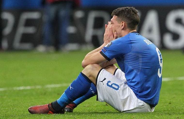 Italia quedó fuera de la Copa del Mundo.|FIGC 