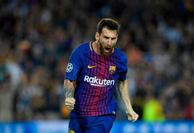 Lionel Messi, delantero argentino del FC Barcelona. 