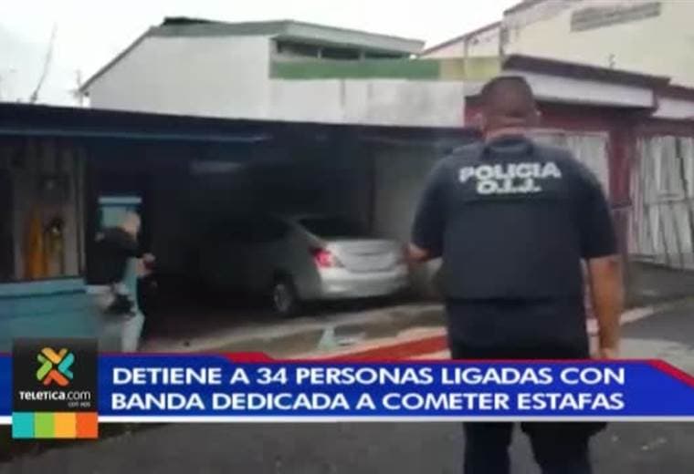 Detienen a 34 personas en allanamientos en San José, Cartago y Guanacaste por diferentes delitos