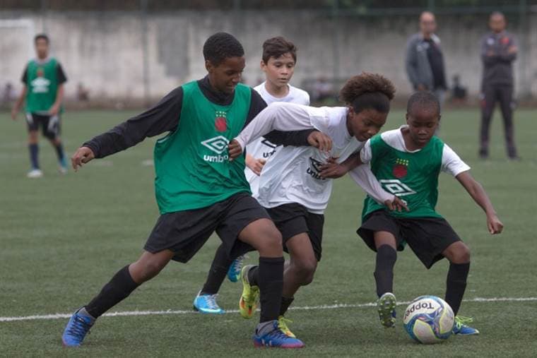 Niños de las Ligas menores del Vasco de Gama de Brasil |AFP. 