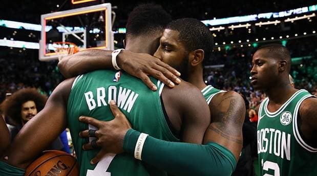 Kyrie Irving, estrella de los Boston Celtics.