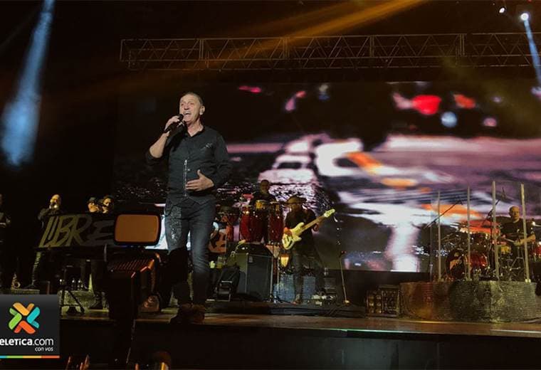 Franco de Vita cantó sus mejores éxitos en su presentación en Costa Rica 