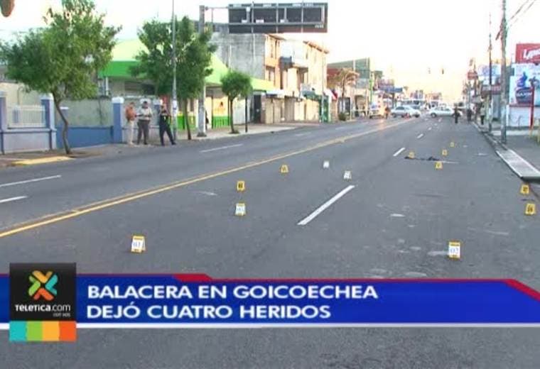 Una balacera dejó a tres personas heridas de gravedad y un fallecido en Guadalupe