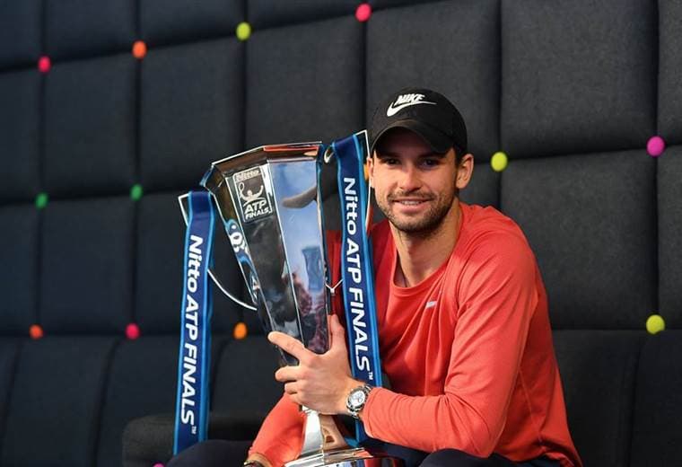 El búlgaro Grigor Dimitrov ascendió hasta el tercer puesto de la ATP.