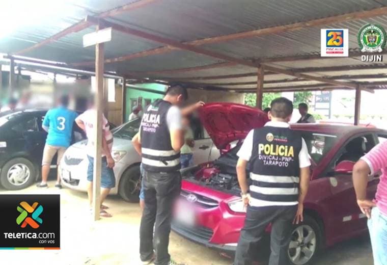 Costa Rica fue parte de un operativo latinoamericano para desarticular banda de roba carros