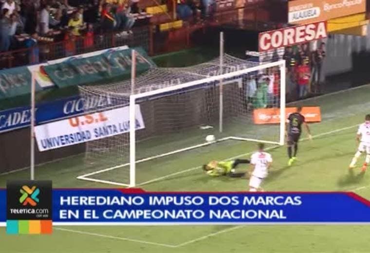 Herediano impuso dos marcas en el campeonato nacional