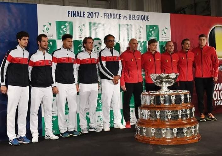 Francia y Bélgica disputarán la final de Copa Davis 2017.|Copa Davis en Twitter