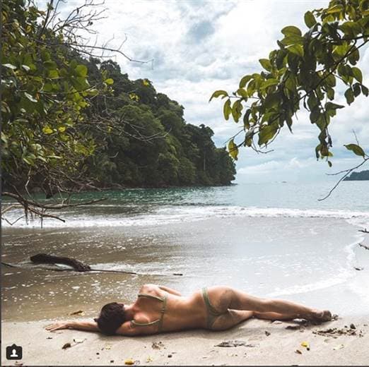 Sorelle Amore dejó evidencia de su paso por Costa Rica en Instagram