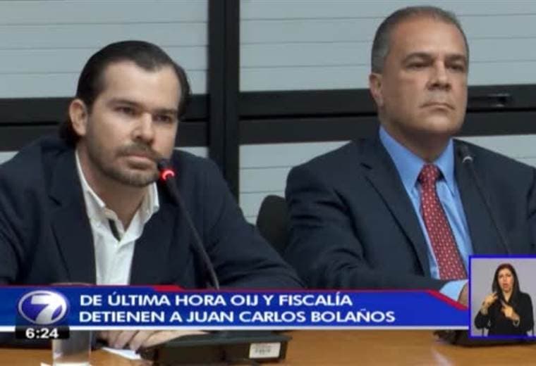 Diputados hablan acerca de la detención de Juan Carlos Bolaños