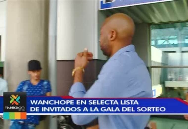 Paulo Wanchope es uno de los invitados por FIFA al sorteo de Rusia 2018