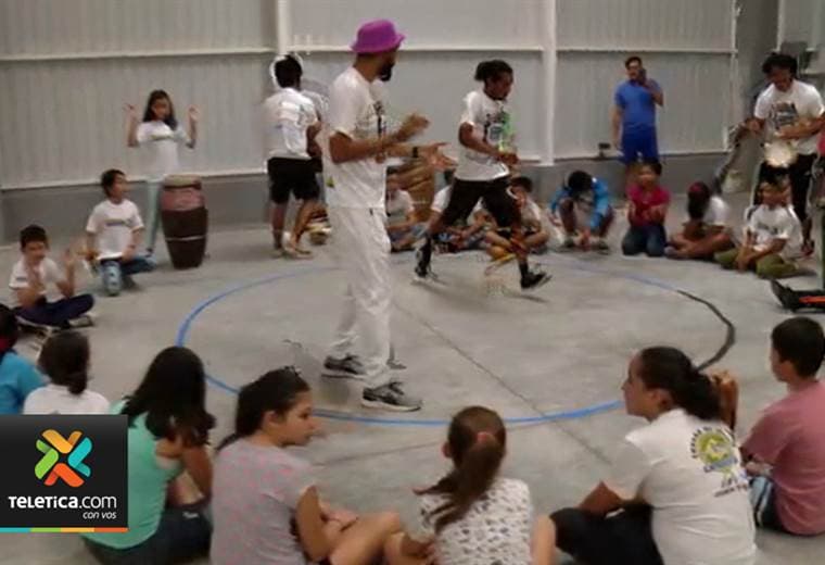 festival infantil de capoeira, en ptarra