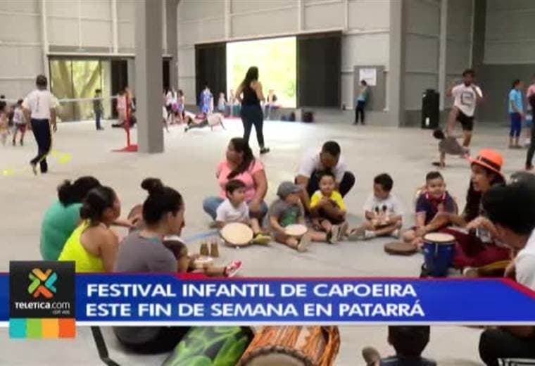 festival infantil de capoeira, en patarra