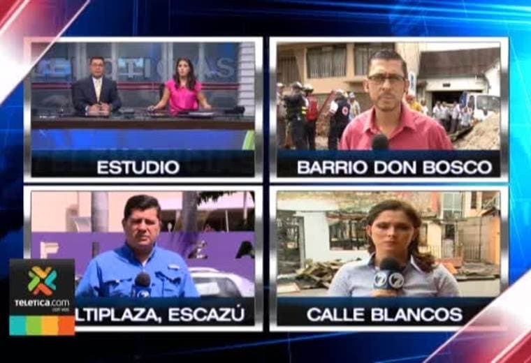 ujetos armados asaltan puesto de lotería dentro de Multiplaza Escazú