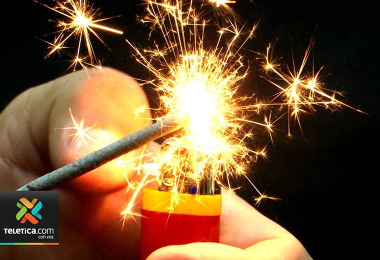 Autoridades llaman la atención sobre peligrosidad de las luces de bengala