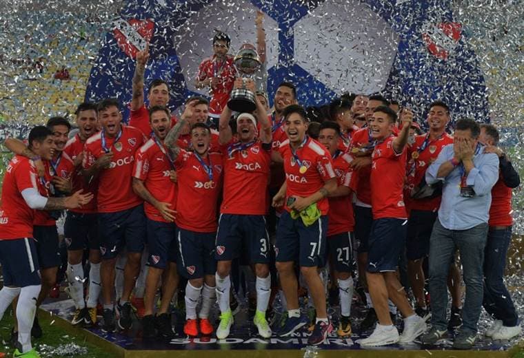 Independiente se coronó campeón de la Copa Sudamericana |AFP. 