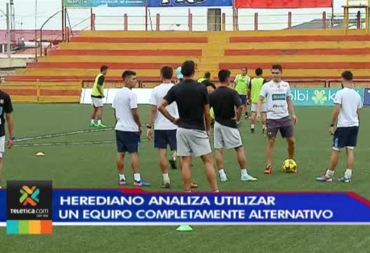 Herediano analiza jugar con un equipo alternativo su próximo partido