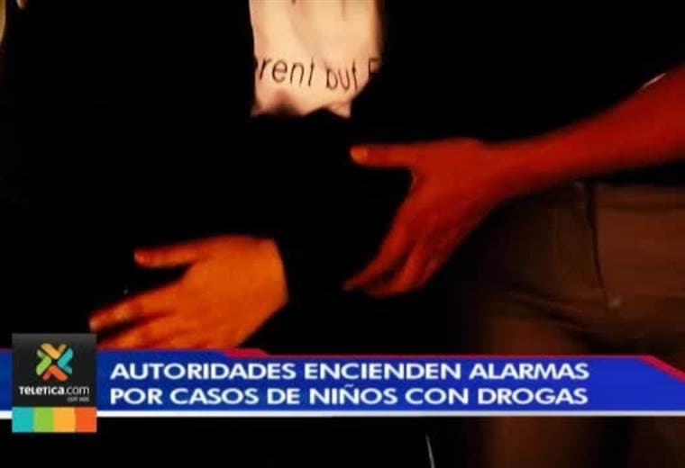 Autoridades encienden alarmas por casos de niños con drogas