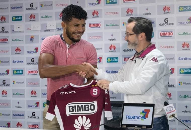 Johan Venegas, nuevo futbolista del Deportivo Saprissa.