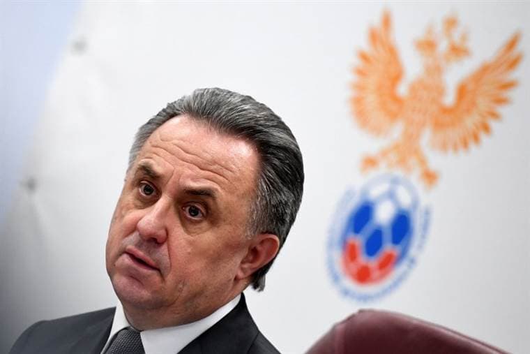 El viceprimer ministro ruso y responsable de Deportes, Vitali Mutko. 