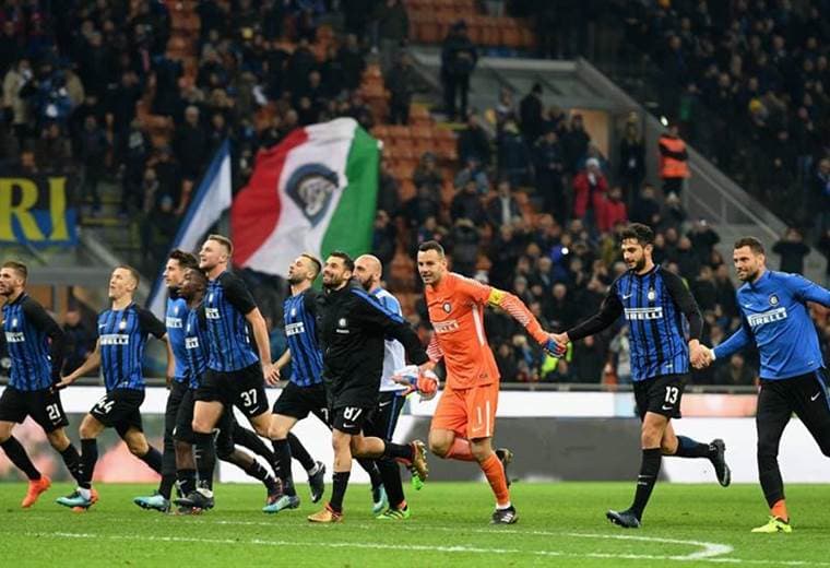 Inter de Milan es el nuevo líder de la Serie A italiana. 