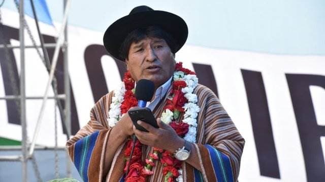 Evo Morales habla sobre su tercera reelección en Bolivia