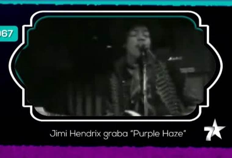 Hoy hace 51 años un 11 de enero de 1967 Jimi Hendrix graba uno de sus grandes exitos el single "Purple Haze".