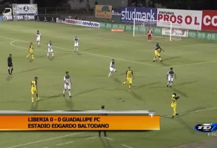 Fútbol Nacional: Liberia 0 - 0 Guadalupe