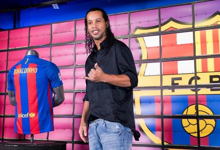 Ronaldinho marcó una época en el FC Barcelona. 