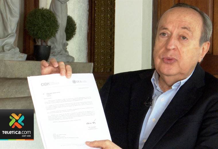 CIDH acogió denuncia que presentó Rafael Ángel Calderón contra el gobierno de Costa Rica