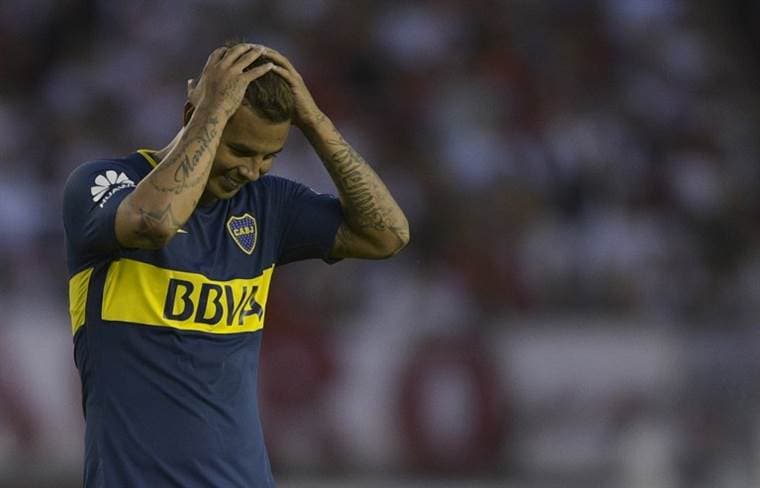 Edwin Cardona, Boca Juniors.|AFP