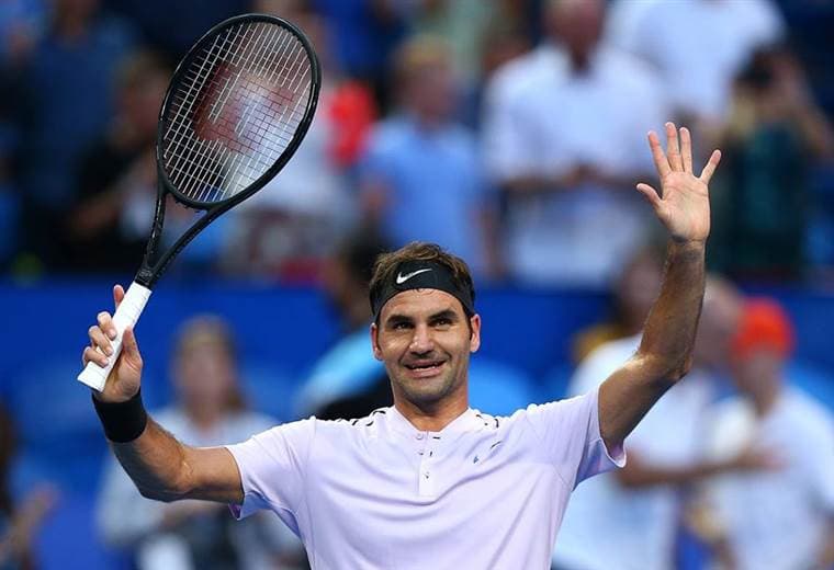 Roger Federer, tenista suizo. |Hopman Cup
