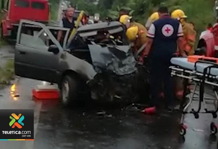 Accidente tránsito en Lmón