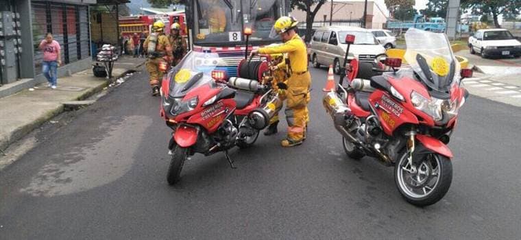 Moto bomberos
