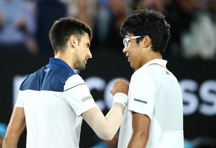 Chung Hyeon venció a Djokovic en el Abierto de Australia.|Australia Open