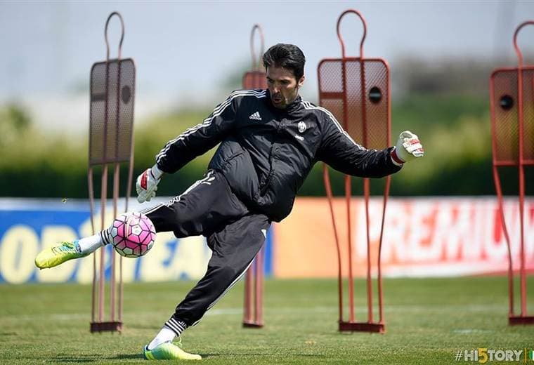 Gianluigi Buffon, portero de la Juventus de Turín.