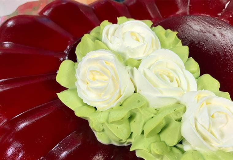 Receta: Postre corazón de arándano